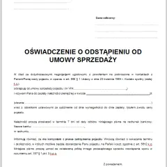 Czy można odstąpić od umowy kupna samochodu? Prawo, warunki i konsekwencje
