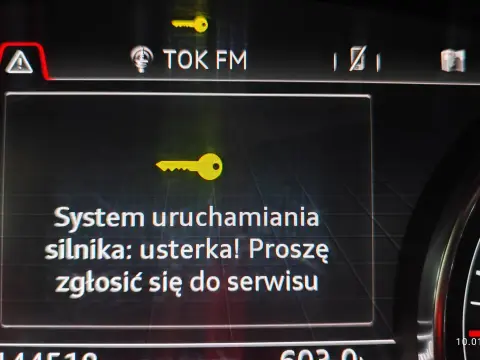 System uruchamiania silnika Audi: 5 najczęstszych awarii i naprawy