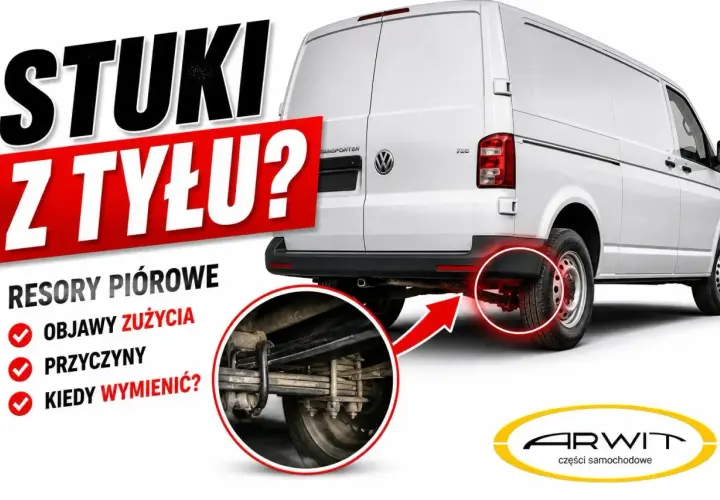 Stuki z tyłu? Sprawdź stan resorów piórowych swojego auta. Dowiedz się o objawach zużycia, przyczynach i kiedy wymienić resor.