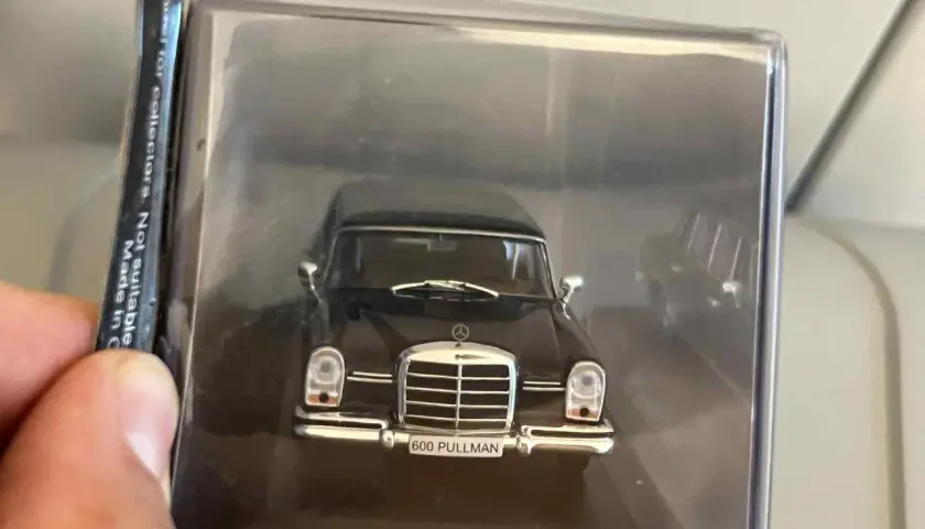 Mercedes 600 w skali 1:43 - Kolekcjonerski model dla pasjonatów