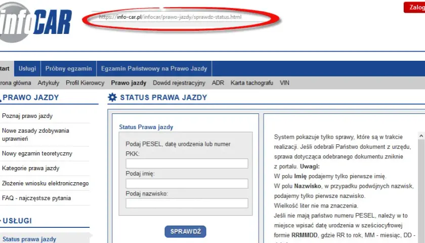 Jak szybko sprawdzić, czy prawo jazdy jest gotowe do odbioru – krok po kroku